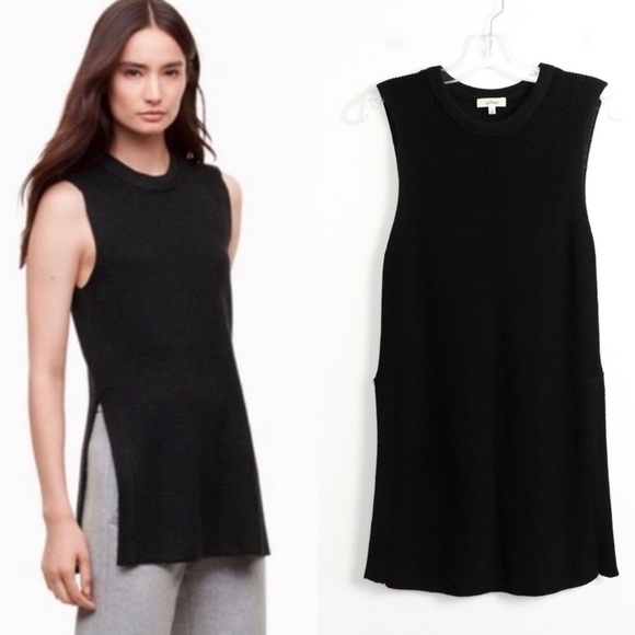 Wilfred Long Knit Sleeveless Top (Palmier Sweater) - Picture 9 of 9